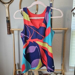 Columbia Sportswear Siren Splash II Tank Top Women's Small Multicolor Omni Shade